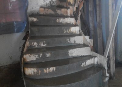 Монолитная лестница в Уфе