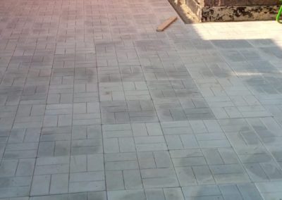 Тротуарная плитка 8 кирпичей 400х400х50